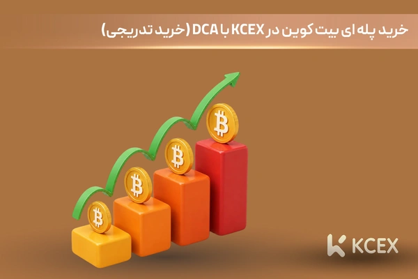 خرید پلهای بیت کوین با DCA در KCEX
