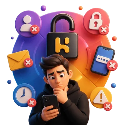 علت‌های خطا در بازیابی حساب KCEX