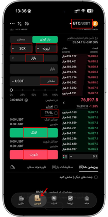 معاملات فیوچرز در صرافی KCEX