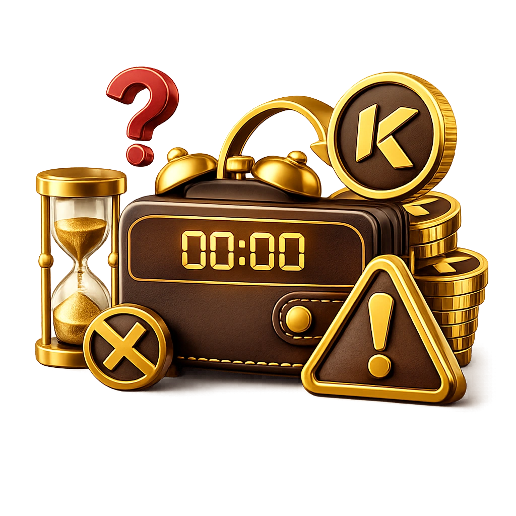 مشکل واریز در KCEX