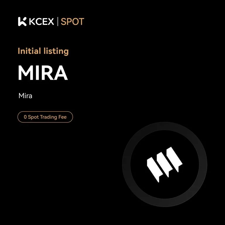 لیست شدن توکن MIRA در صرافی کی سی ای ایکس در ۲۷ سپتامبر ۲۰۲۵