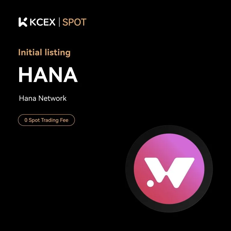 لیست شدن توکن HANA در صرافی کی سی ای ایکس در ۲۷ سپتامبر ۲۰۲۵