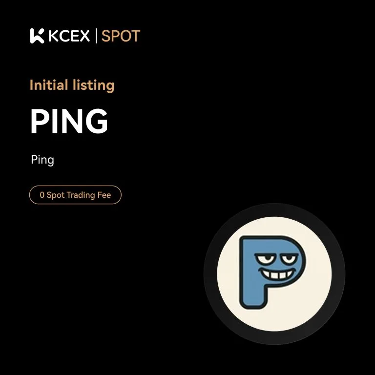 توکن PING در ۲ آبان به بازارهای صرافی کی سی ای ایکس پیوست