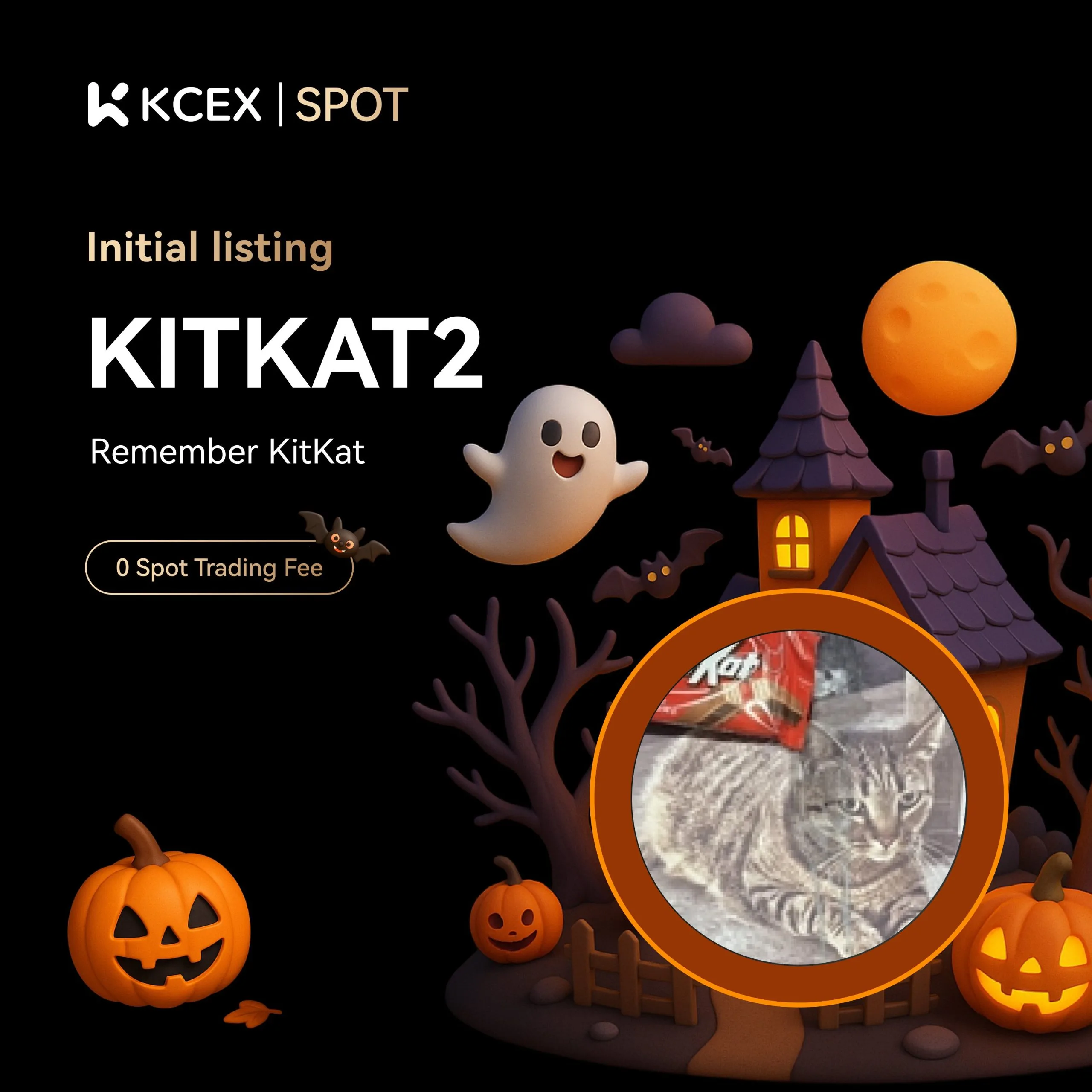 لیست شدن توکن‌های KITKAT2 و SHUSHUWOA در بازار کی سی ای ایکس در ۳۱ اکتبر ۲۰۲۵