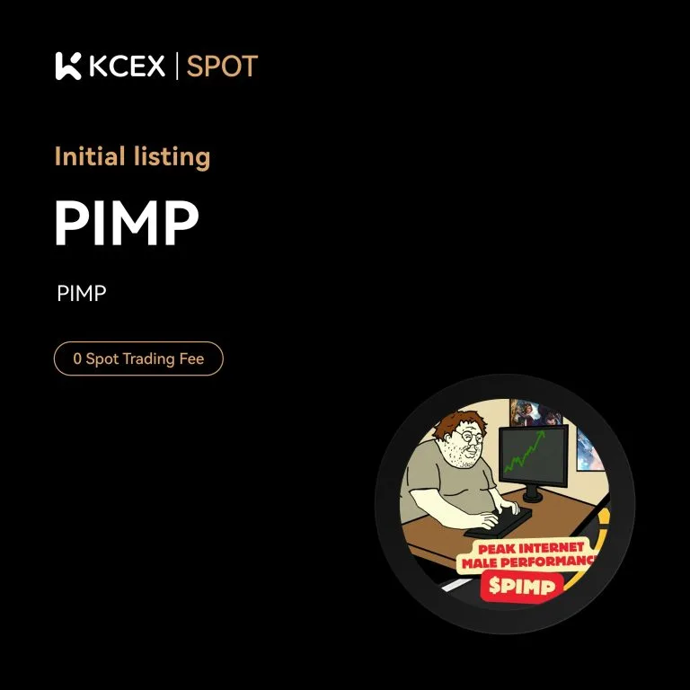 توکن PIMP در ۲ اکتبر ۲۰۲۵ به بازار اسپات کی سی ای ایکس پیوست