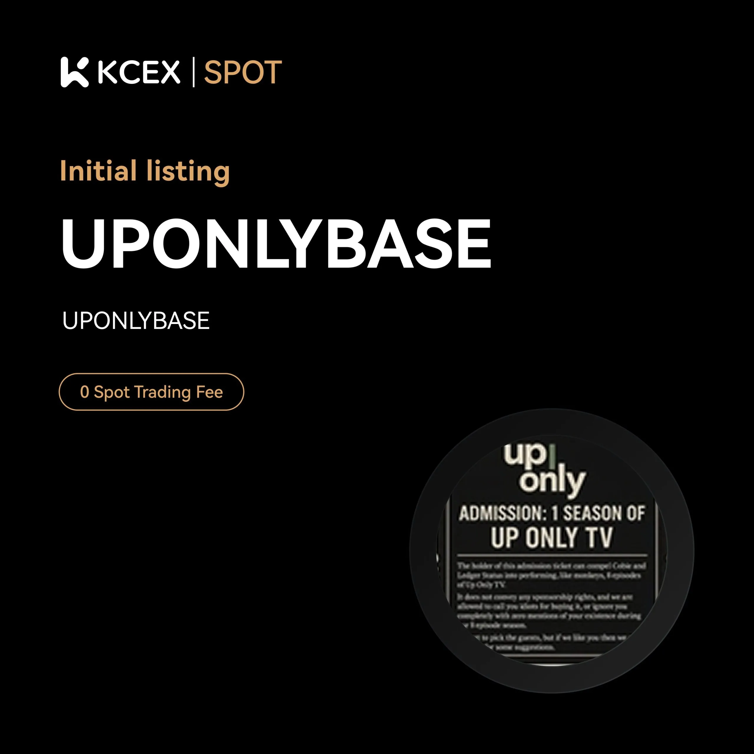 لیست شدن توکن های UPONLYBASE و SIGMA در ۲۹ مهر بدون کارمزد