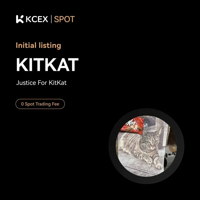 لیست شدن توکنهای KITKAT و KITKAT1 در ۳۰ اکتبر ۲۰۲۵ در بازار کی سی ای ایکس