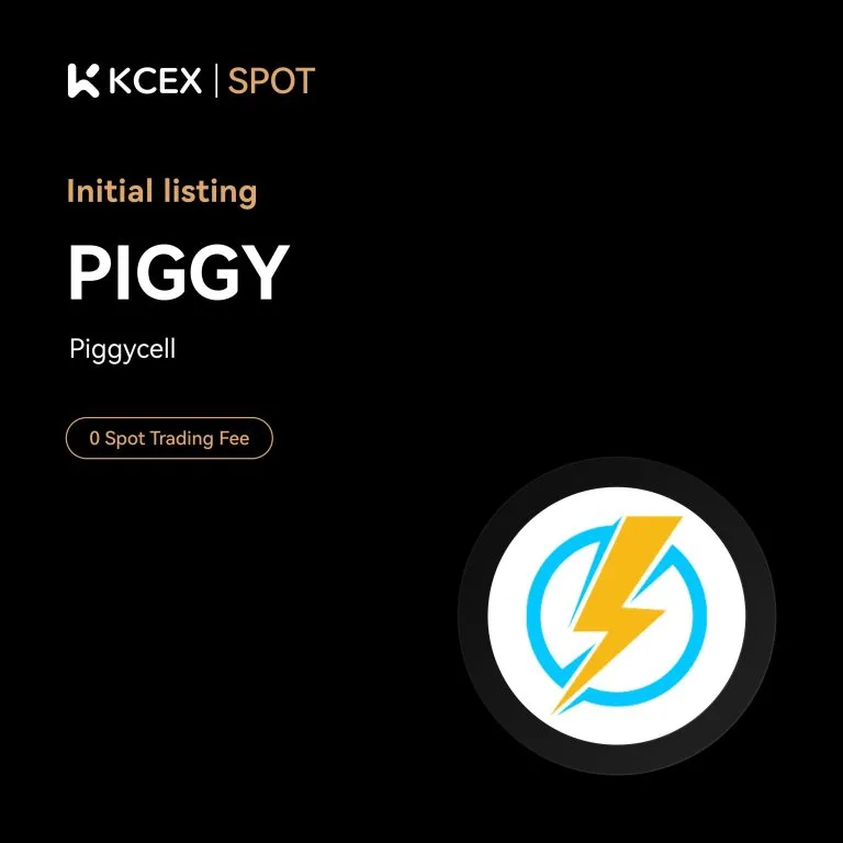 آغاز معاملات توکن PIGGY در کی سی ای ایکس در ۲۹ اکتبر ۲۰۲۵