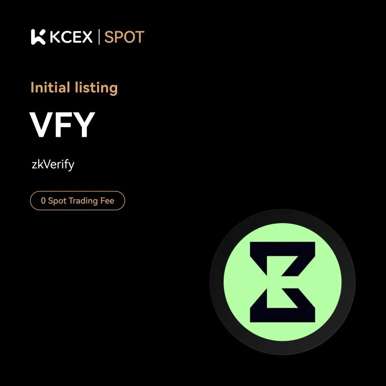 لیست شدن توکن VFY در بازارهای اسپات و فیوچرز کی سی ای ایکس در ۱ اکتبر ۲۰۲۵
