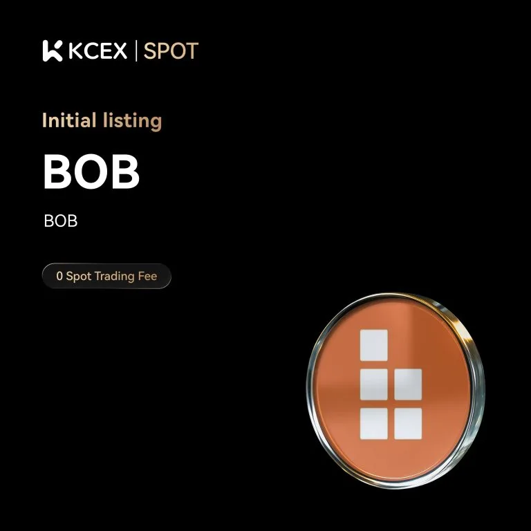 توکن BOB در ۲۹ آبان ۱۴۰۴ وارد بازارهای اسپات و فیوچرز کی سی ای ایکس شد