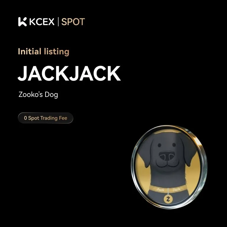 توکن JACKJACK در ۲۰ آبان ۱۴۰۴ به بازار اسپات کی سی ای ایکس اضافه شد