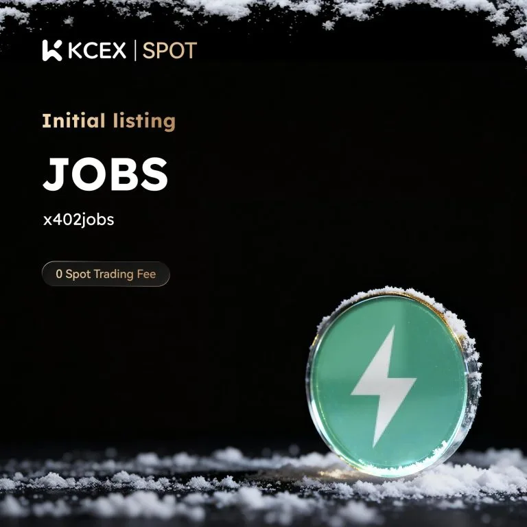 آغاز معاملات توکن JOBS در ۱۷ دسامبر ۲۰۲۵ در صرافی کی سی ای ایکس