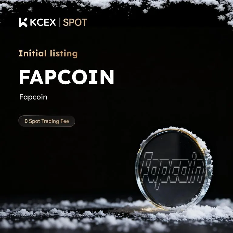 توکن FAPCOIN در تاریخ ۱۳ دسامبر ۲۰۲۵ در کی سی ای ایکس لیست شد