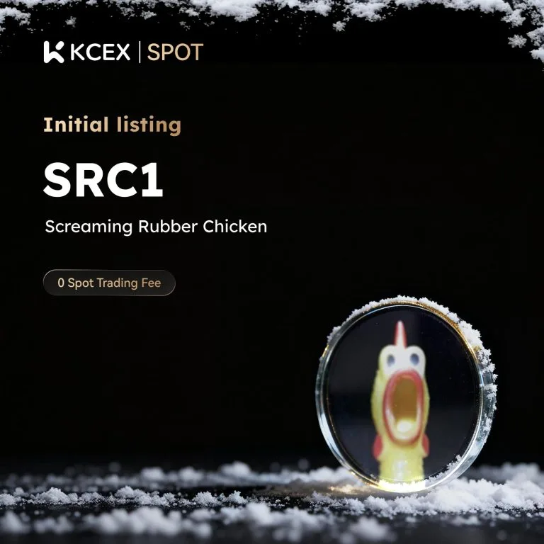 توکن SRC1 در ۲۵ دسامبر به لیست صرافی کی سی ای ایکس اضافه شد