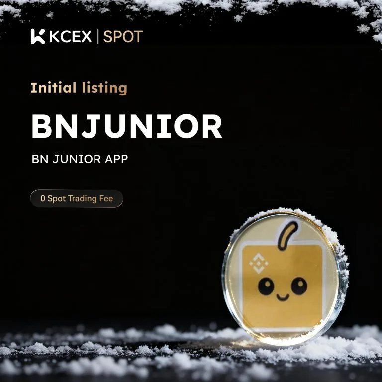 توکن BNJUNIOR در ۹ دسامبر ۲۰۲۵ به بازار اسپات کی سی ای ایکس پیوست