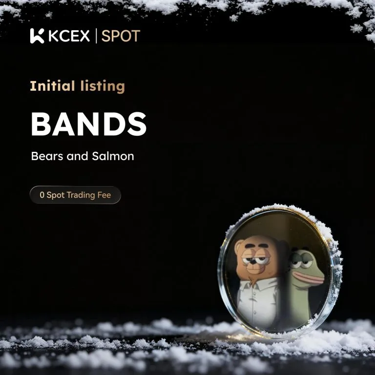 شروع لیستینگ توکن BANDS در صرافی کی سی ای ایکس در ۲۵ آذر ۱۴۰۴