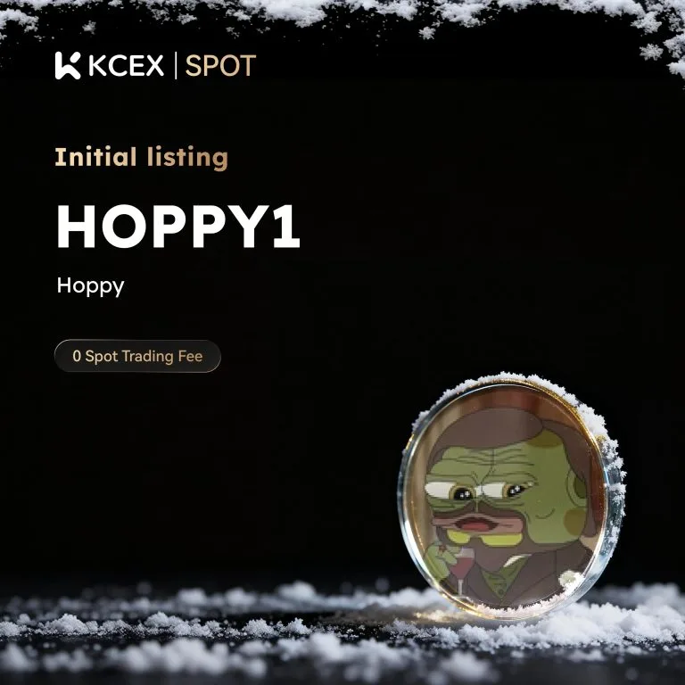توکن HOPPY1 در ۲ دسامبر ۲۰۲۵ به بازار کی سی ای ایکس اضافه شد