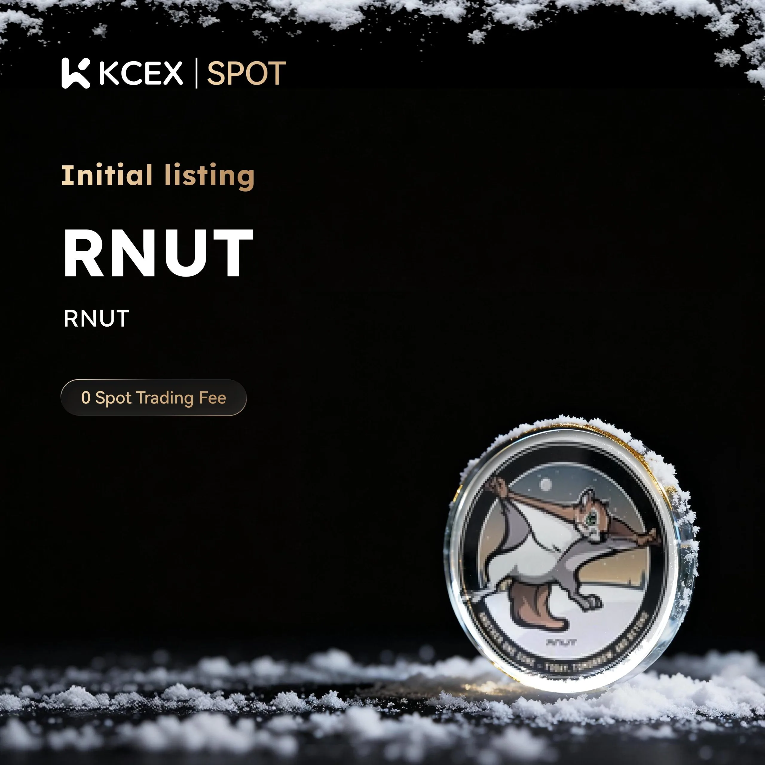 توکن RNUT در ۹ دسامبر به لیست ارزهای صرافی کی سی ای ایکس اضافه شد