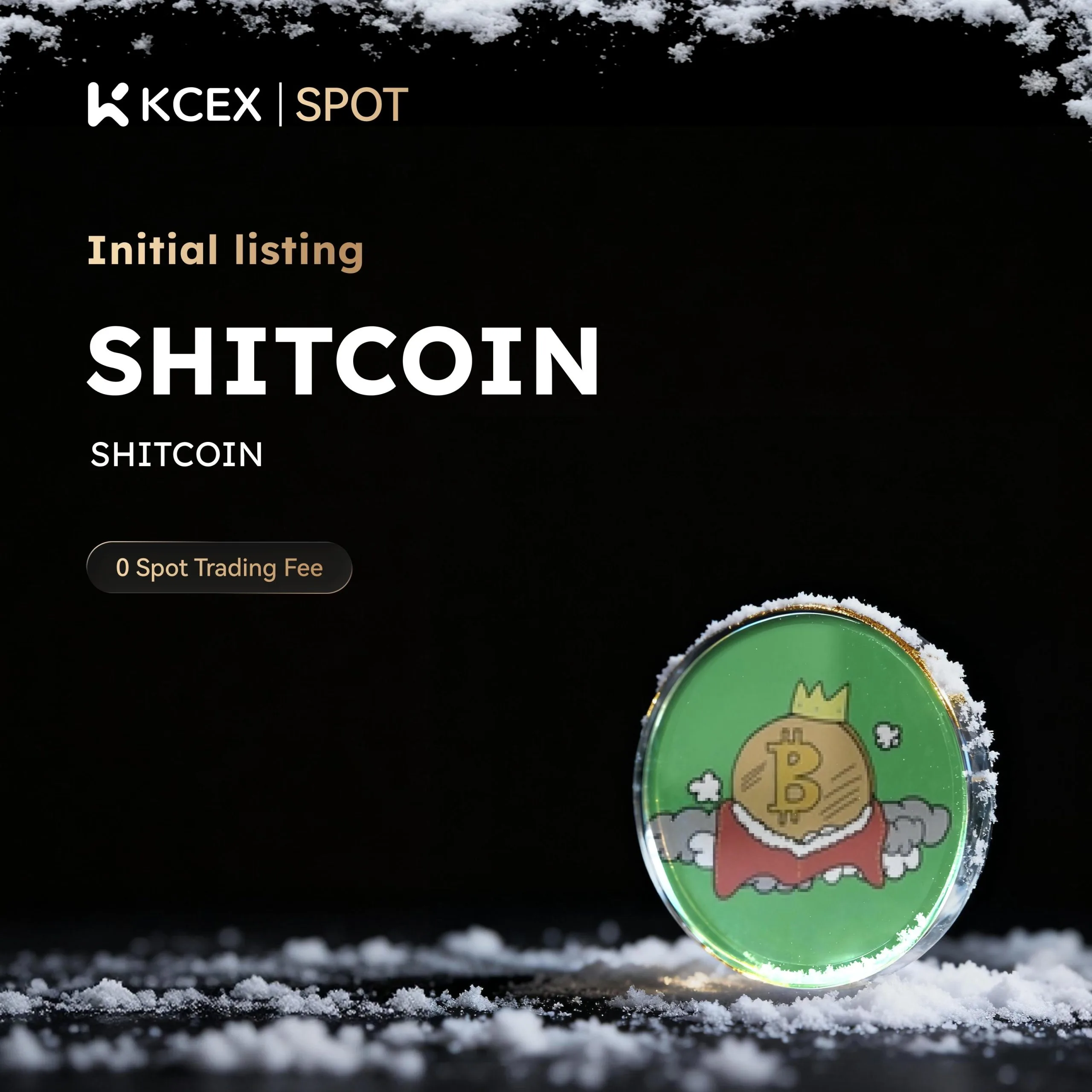 لیست شدن SHITCOIN در بازار اسپات کی سی ای ایکس در ۹ دسامبر ۲۰۲۵