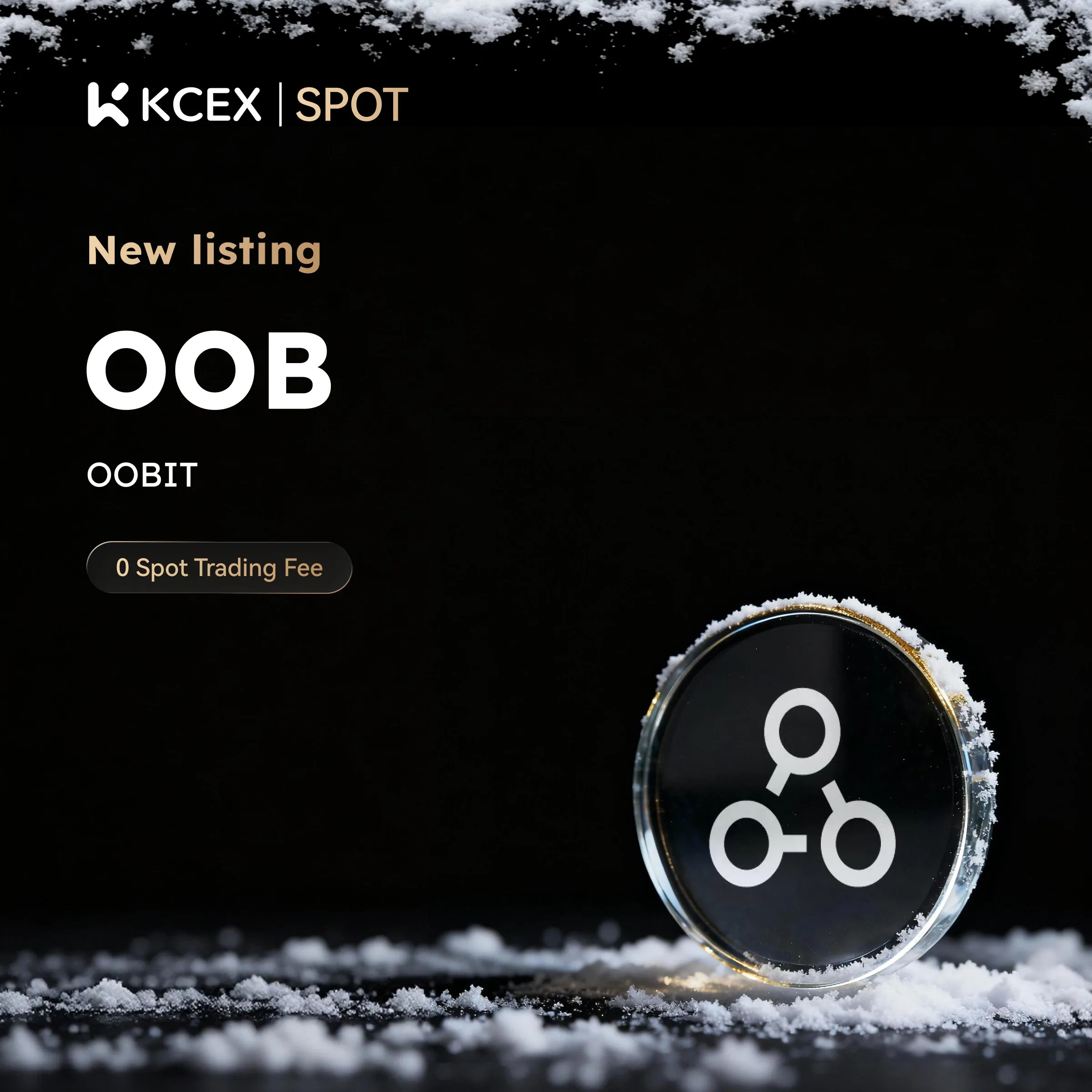 توکن OOB در ۲ دسامبر به لیست ارزهای صرافی کی سی ای ایکس اضافه شد