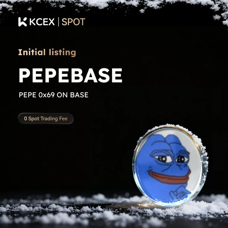 آغاز معاملات توکن PEPEBASE در ۱۴ دسامبر ۲۰۲۵ در صرافی کی سی ای ایکس