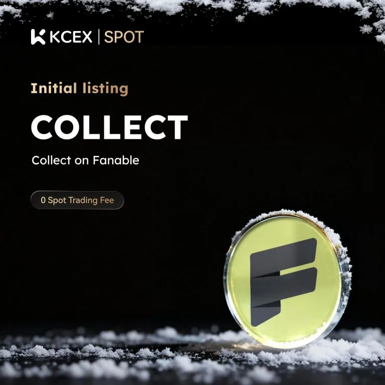 توکن COLLECT در ۲۸ دسامبر به بازار اسپات کی سی ای ایکس اضافه شد