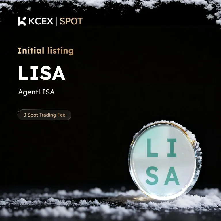 توکن LISA در ۲۷ آذر ۱۴۰۴ به لیست صرافی کی سی ای ایکس اضافه شد