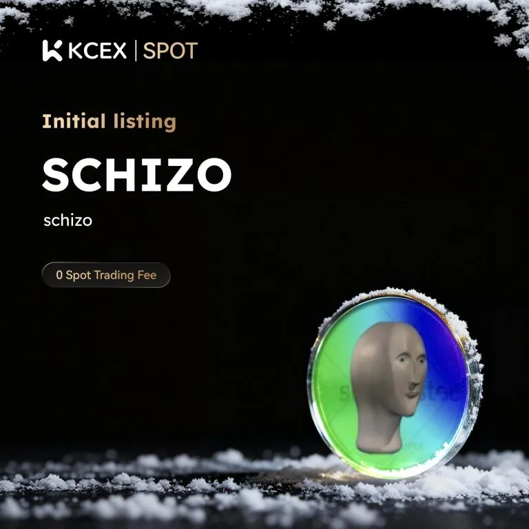 توکن SCHIZO در ۲۲ دسامبر ۲۰۲۵ به بازار اسپات کی سی ای ایکس اضافه شد