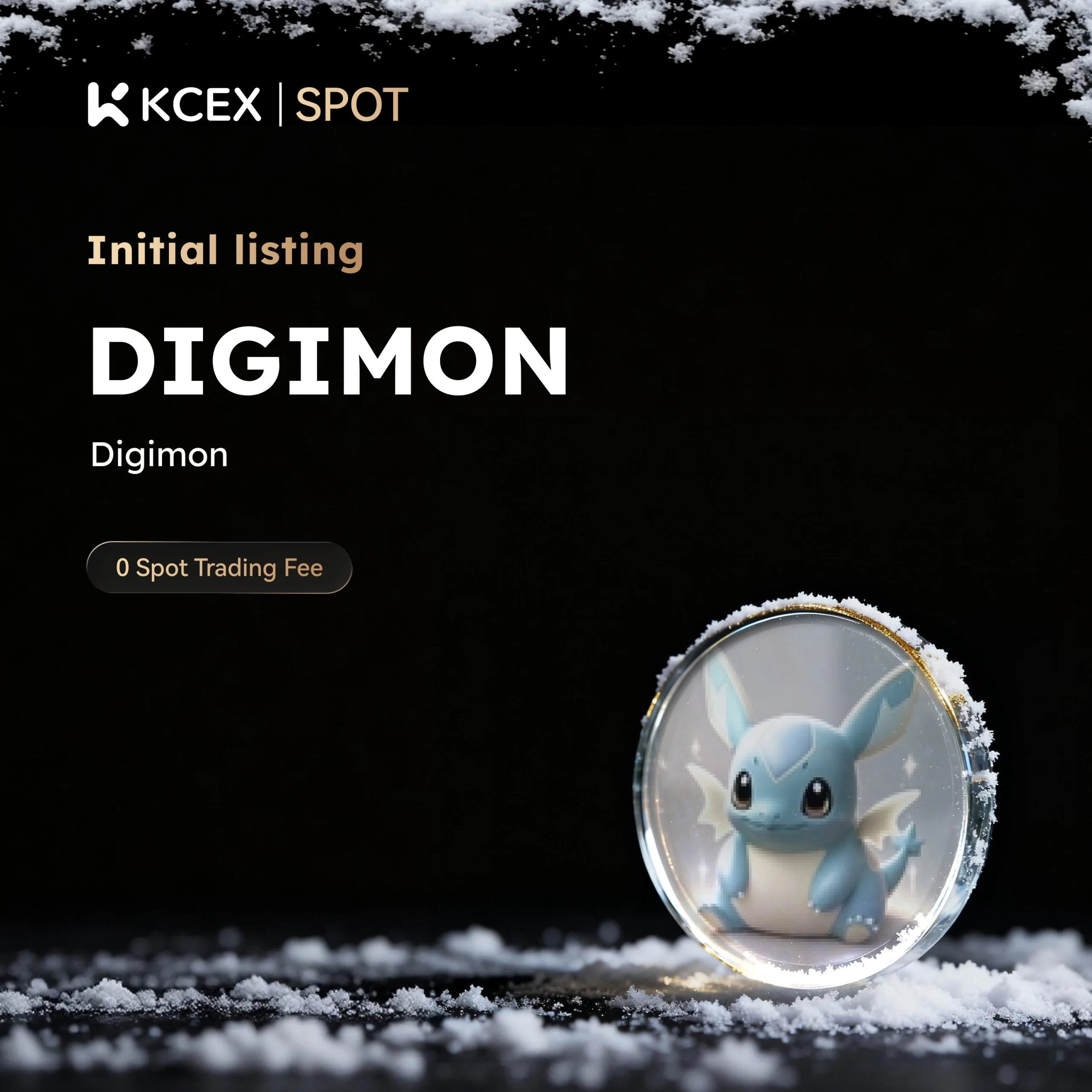 لیست شدن توکن DIGIMON در ۱۲ دسامبر ۲۰۲۵ در صرافی کی سی ای ایکس