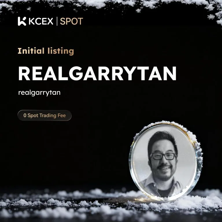 توکن REALGARRYTAN در ۲۵ دسامبر وارد بازار کی سی ای ایکس شد