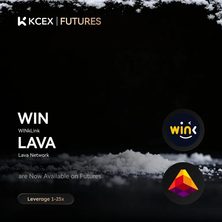تجارت فیوچرز WIN و LAVA در ۸ دسامبر ۲۰۲۵ در کی سی ای ایکس آغاز شد