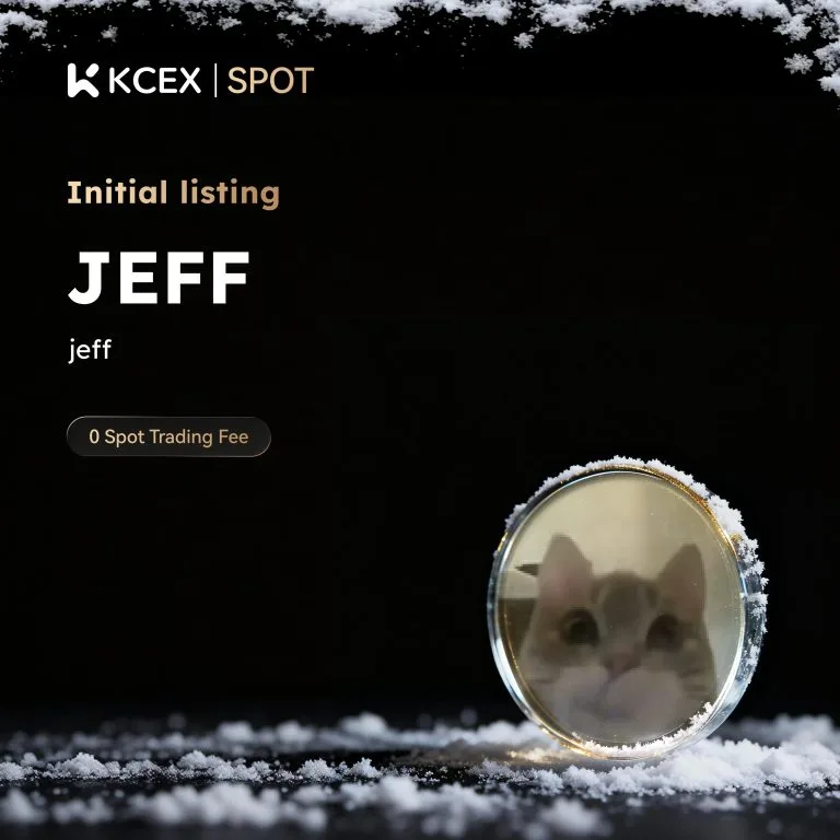 معاملات توکن JEFF در ۲۴ آذر ۱۴۰۴ در کی سی ای ایکس آغاز شد