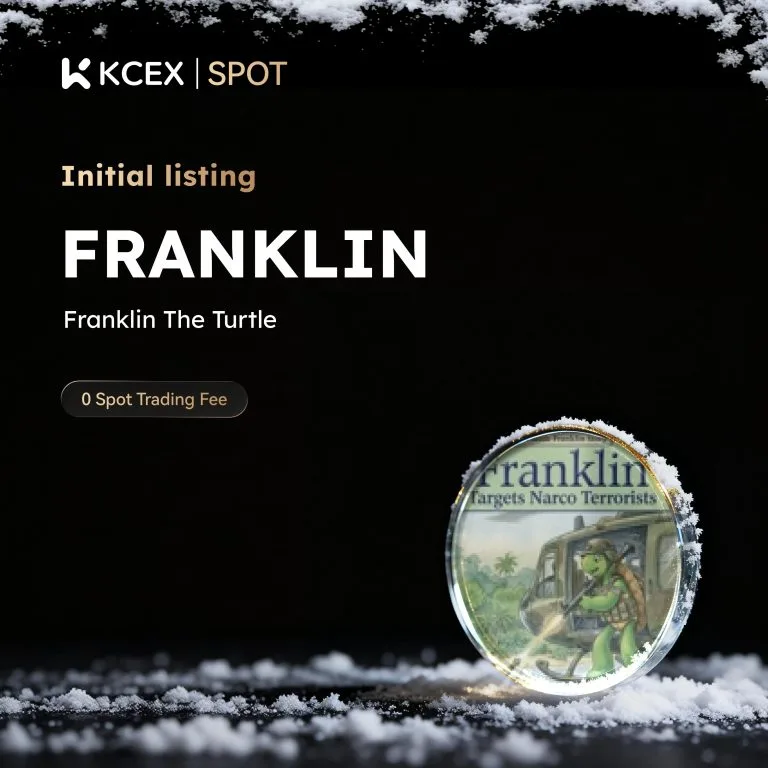 لیست شدن توکن FRANKLIN در کی سی ای ایکس در ۳ دسامبر ۲۰۲۵