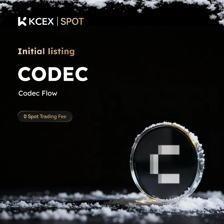 لیست شدن توکن CODEC در بازار اسپات کی سی ای ایکس در ۴ دسامبر ۲۰۲۵