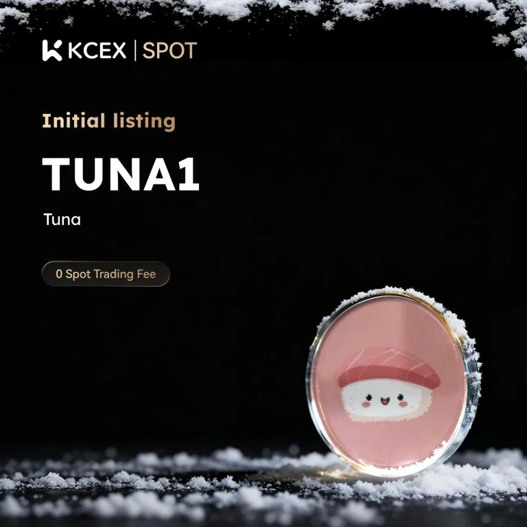 لیست شدن توکن TUNA1 در ۲۷ دسامبر ۲۰۲۵ در صرافی کی سی ای ایکس