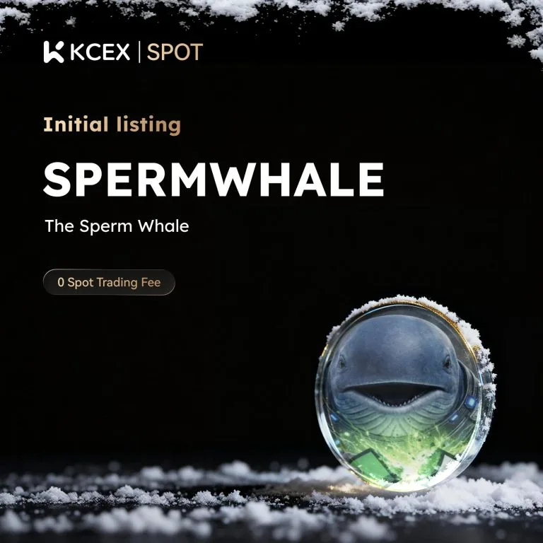 توکن SPERMWHALE در ۱۰ دی ۱۴۰۴ به بازار اسپات کی سی ای ایکس اضافه شد