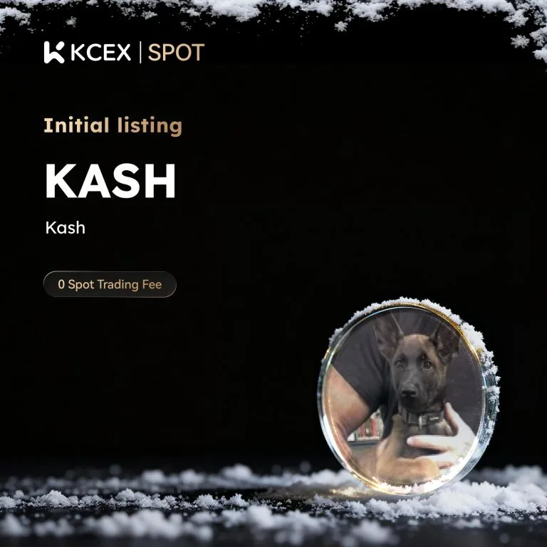 توکن KASH در ۱۷ دی ۱۴۰۴ به بازار اسپات کی سی ای ایکس اضافه شد