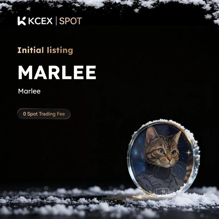 توکن MARLEE در ۴ ژانویه به بازار اسپات کی سی ای ایکس اضافه شد