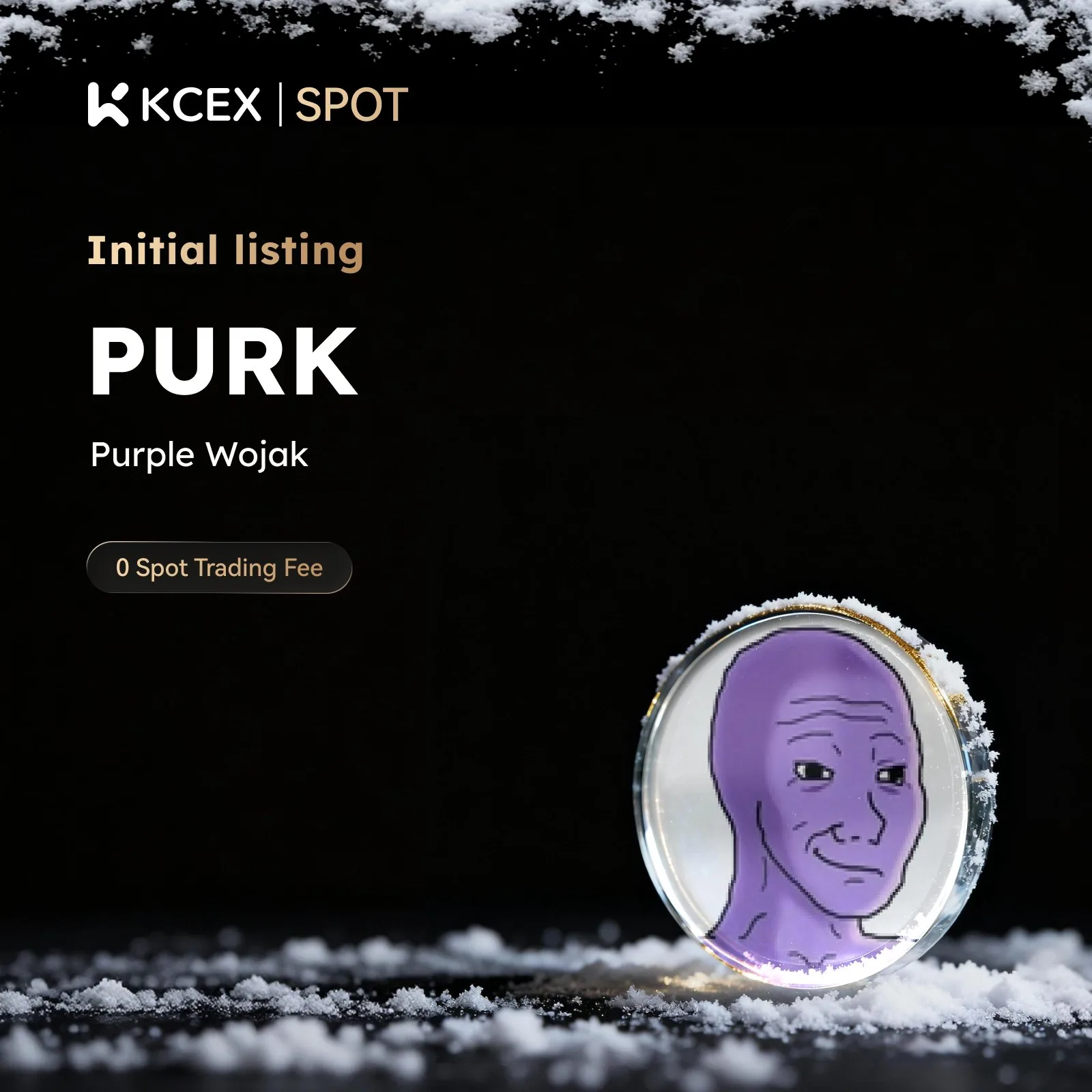 لیست شدن توکن PURK در بازار اسپات کی سی ای ایکس در ۴ ژانویه ۲۰۲۶