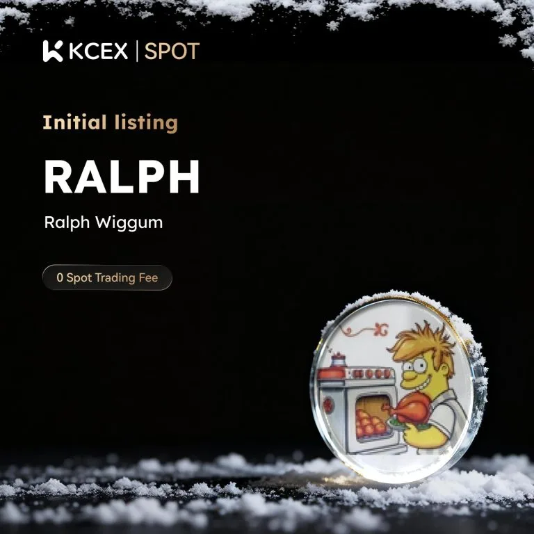 توکن RALPH در ۶ ژانویه ۲۰۲۶ به بازار اسپات کی سی ای ایکس اضافه شد