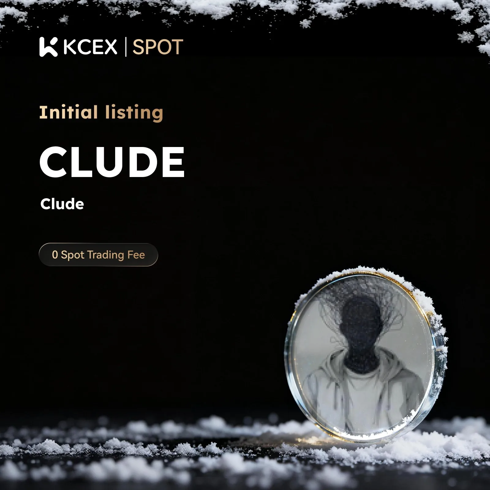 توکن CLUDE در ۲۶ فوریه به بازار اسپات کی سی ای ایکس افزوده شد