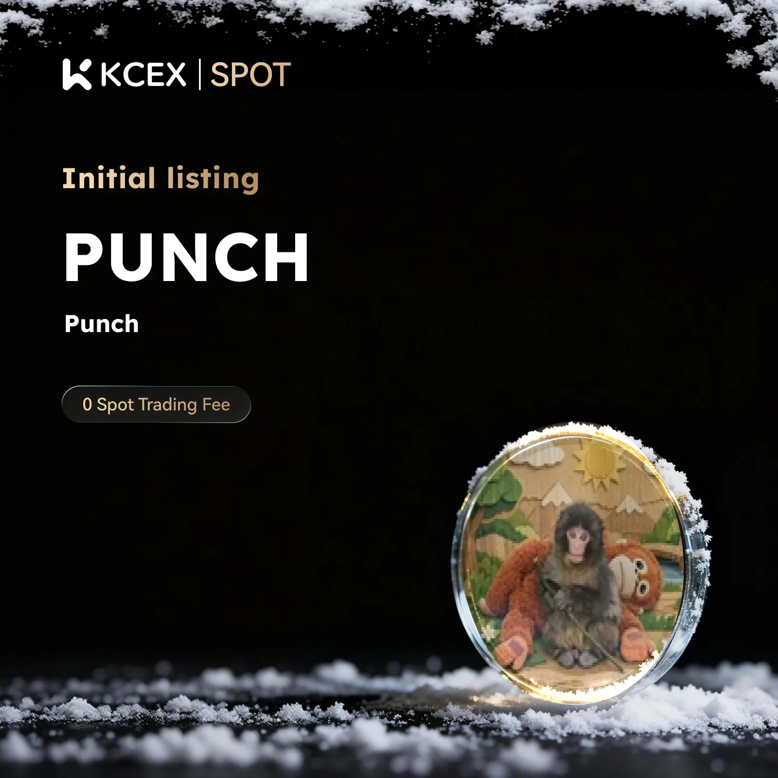 لیست شدن توکن PUNCH در کی سی ای ایکس در ۲۶ بهمن ۱۴۰۴