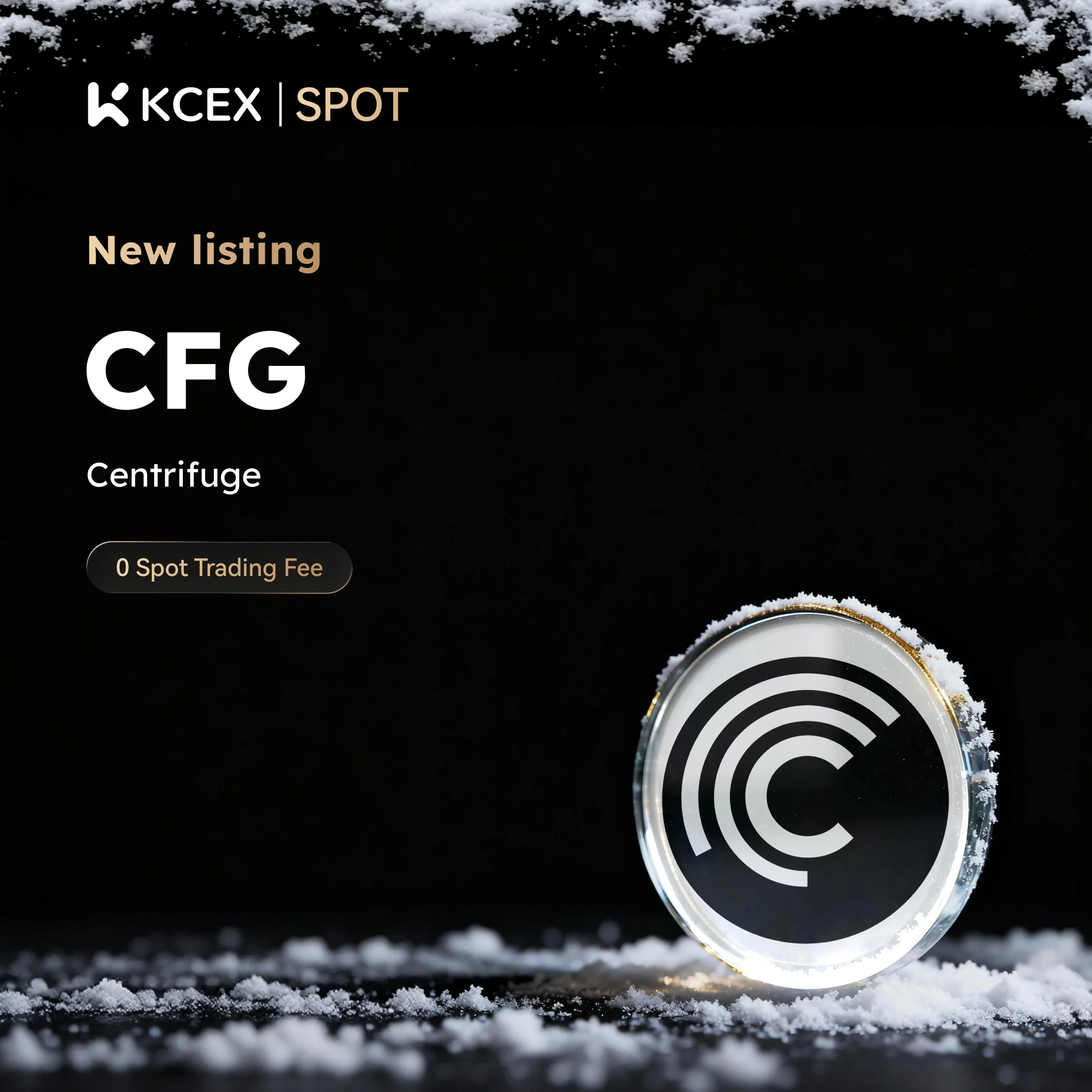 لیست شدن توکن CFG در بازار کی سی ای ایکس به تاریخ ۲۷ فوریه ۲۰۲۶