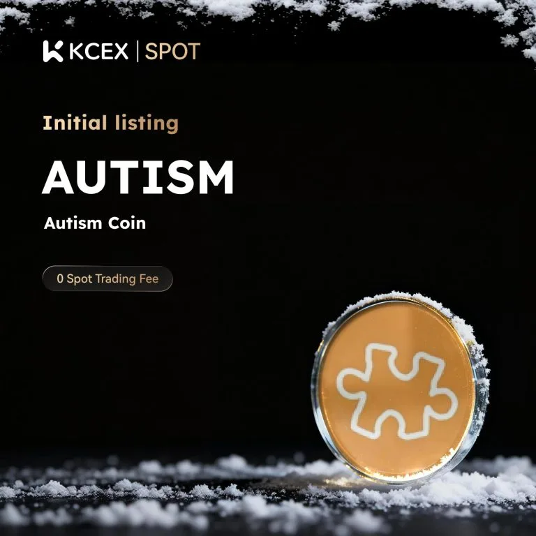 توکن AUTISM در ۲۷ فوریه به لیست صرافی کی سی ای ایکس افزوده شد