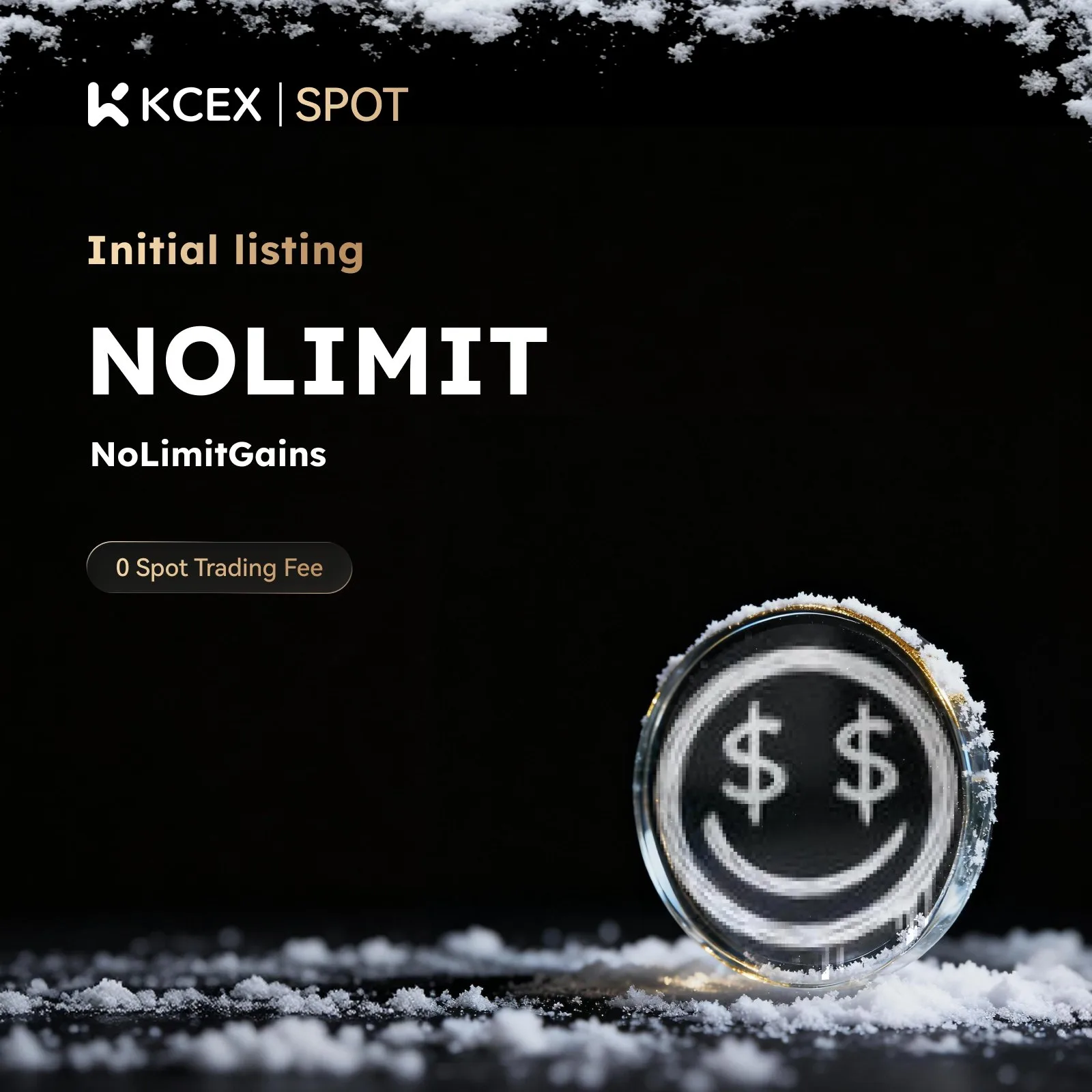 توکن NOLIMIT در ۲۷ فوریه به بازار کی سی ای ایکس افزوده شد