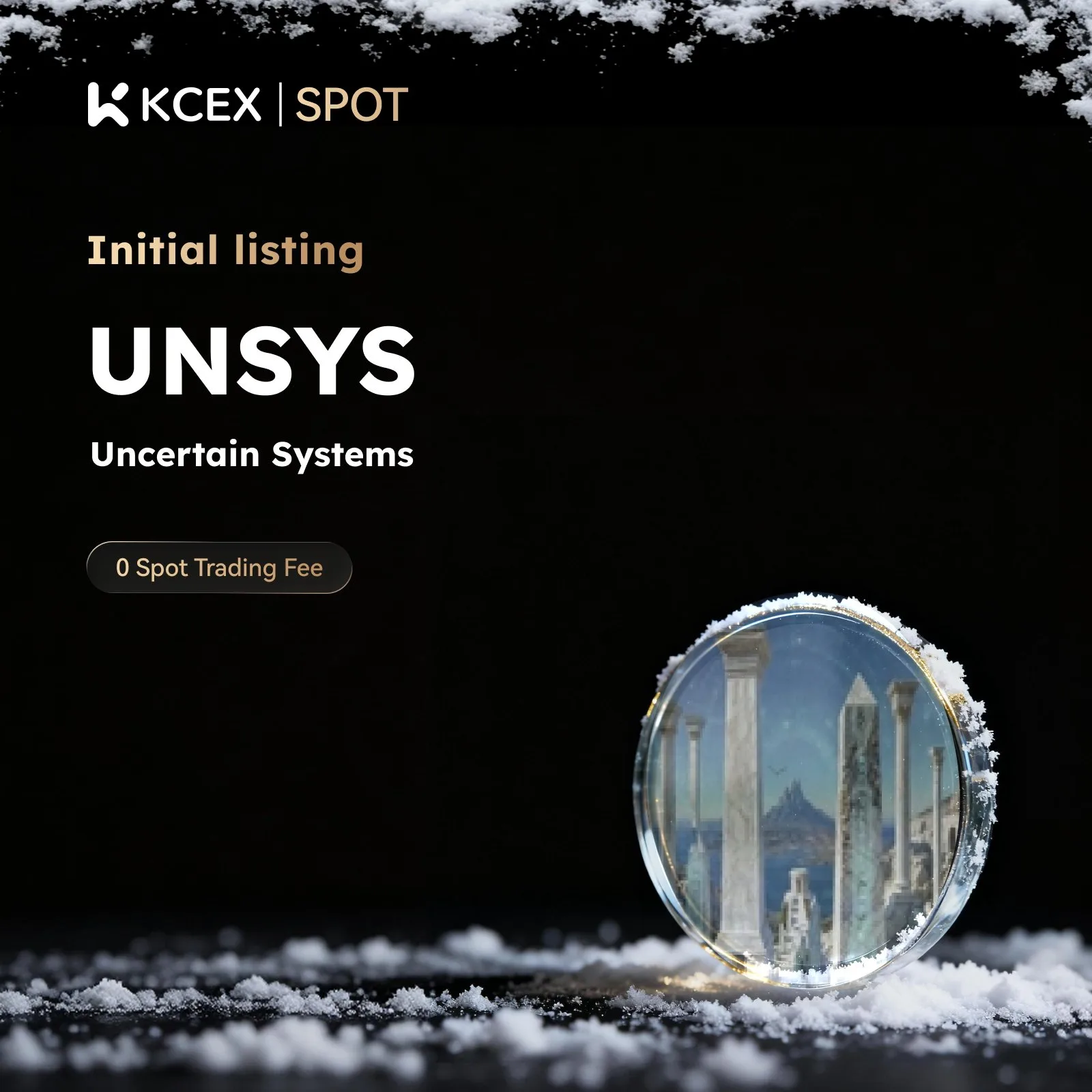 لیست شدن توکن UNSYS در ۲۸ بهمن در بازار اسپات کی سی ای ایکس